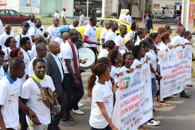 UNJCI: Les journalistes ivoirien célèbre la journée mondiale de la liberté de la presse