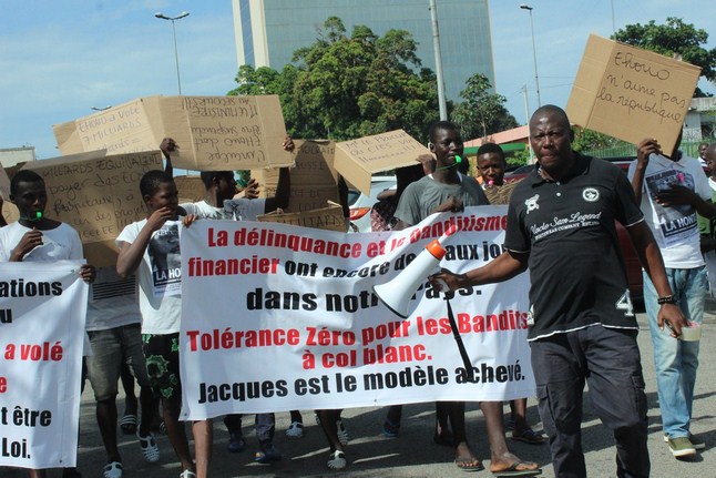Plateau : Suite à une protestation pour la révocation du maire Ehouo Jacques, plusieurs manifestants arrêtés par la police