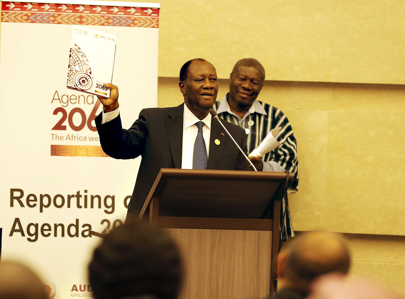 Agenda 2063 de l’Union Africaine, à Addis-Abeba : Le Président Alassane Ouattara présente son rapport