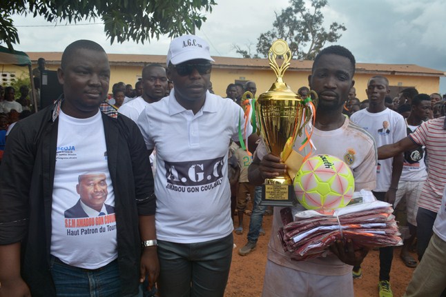 Grand-Zattry/finale du tournoi de la solidarité africaine : le FC Djassa de Mavou s’adjuge le trophée Amadou Gon Coulibaly