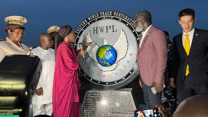 HWPL inaugure le premier monument pour la paix en Côte d’ivoire