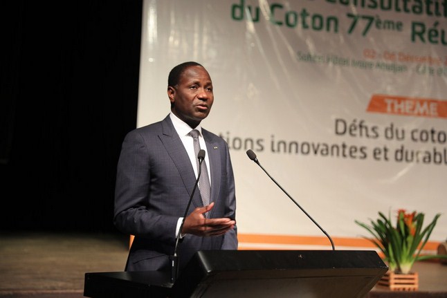 Ouverture de 77ème Plénière du Comité Consultatif International du Coton: Discours du Ministre Mamadou Sangafowa Coulibaly