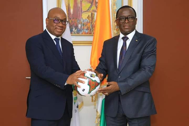 Fédération sportive : Ministre des Sports accorde une audience au nouveau  président de la FIF