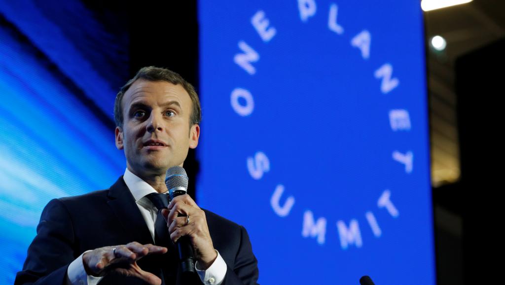 Sommet climat: l'absence de Trump et la volonté de leadership de Macron